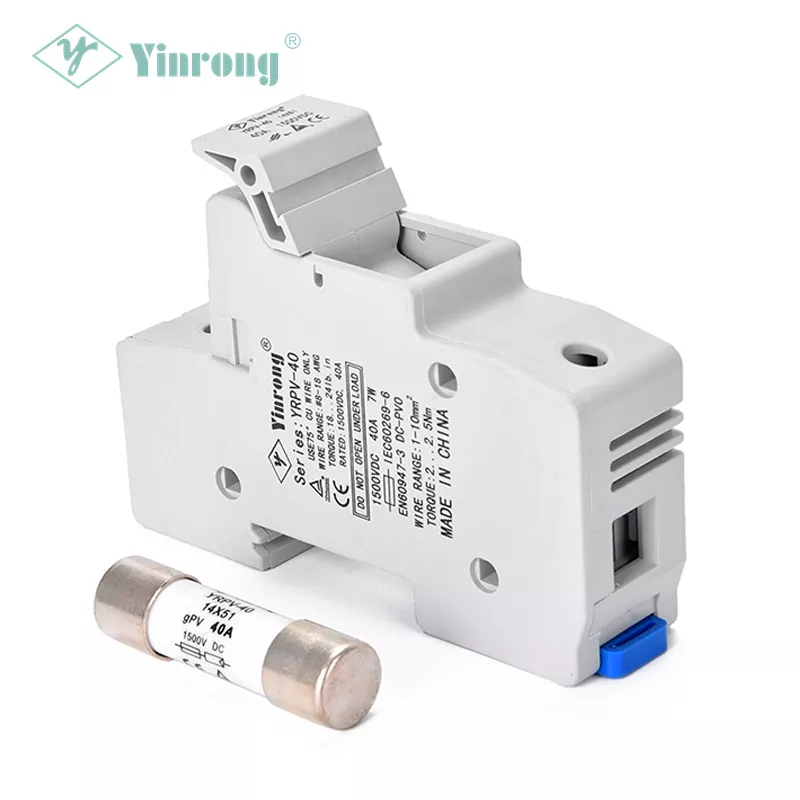 Estne 14×51 1500VDC gPV Fuse Solutio Ultimae Praesidii pro Systemate Solari Moderni High-Voltage